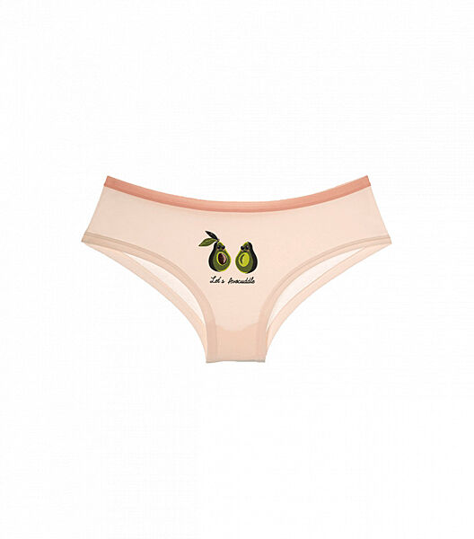 Шортики жіночі з принтом Авокадо