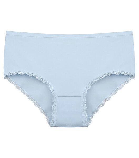 Високі труси великого розміру з мереживом