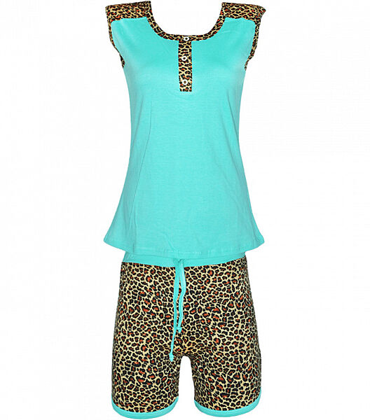 Піжама жіноча майка та шорти Fazo-R фабричний Узбекистан