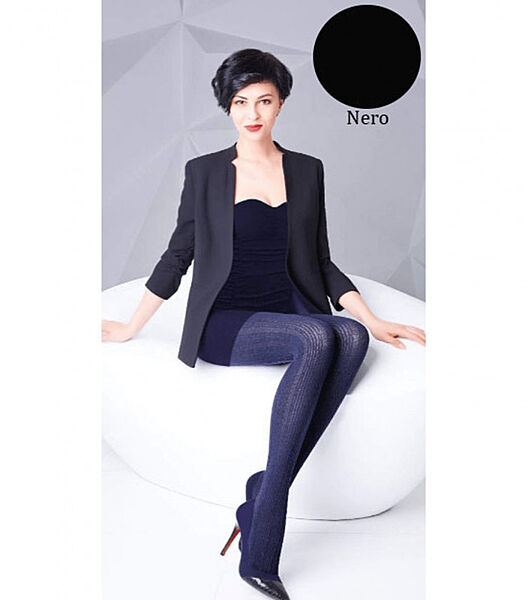 Теплі фантазійні колготки DELICATE VOYAGE 150 2