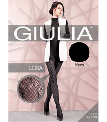 Фантазійніколготки з мікротюля LORA 40 2
