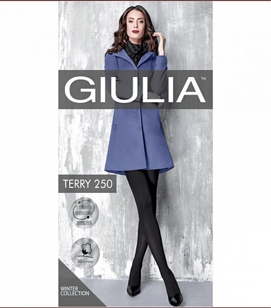 Махрові теплі колготки Giulia Terry 250