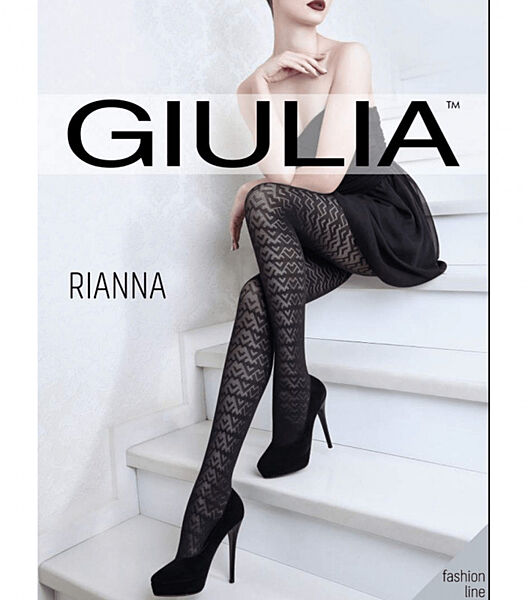 Фантазійні колготки RIANNA 60 4