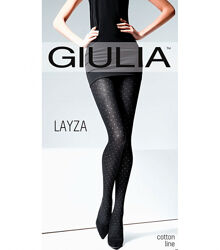 Фантазійні матові колготки LAYZA 120 4