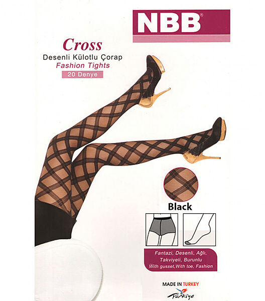 Фантазійні колготки CROSS NBB