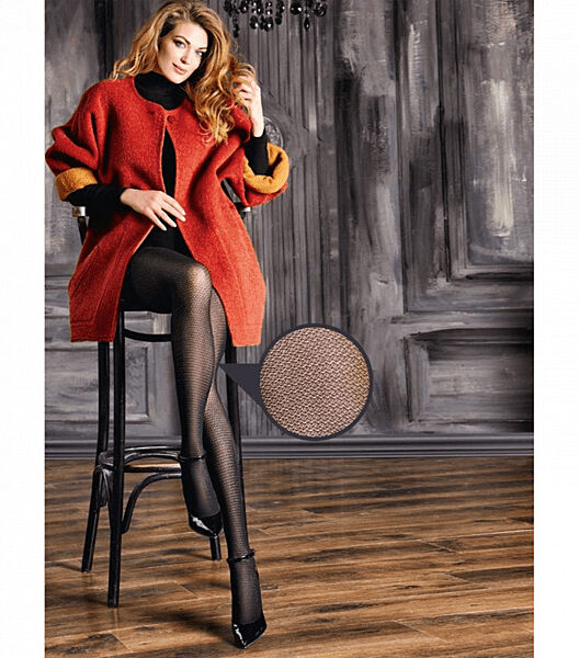 Жіночі фантазійні колготки з м&acuteякої мікрофібри SHADOW 60 10