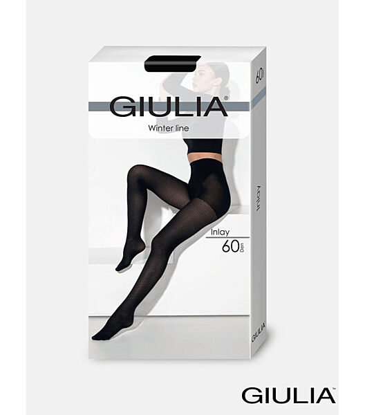 Колготки з візерунком GIULIA Inlay 60 model 8