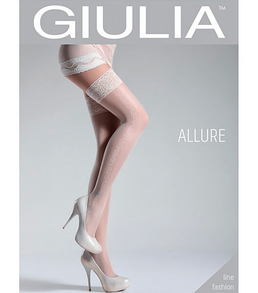Шовковисті напівматові панчохи ALLURE 20 5