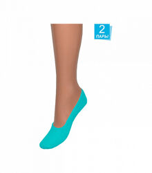 Однотонний підслідник слідок FOOTIES - 2 пари