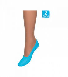 Однотонний підслідник слідок FOOTIES - 2 пари