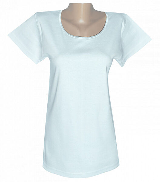 Класична футболка жіноча з коротким рукавом