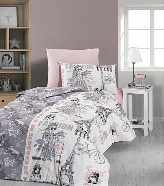 Комплект постільної білизни RanforceYoung Duvet Set CoverFirst Choice.