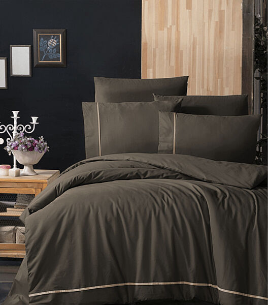 Комплект постільної білизни Deluxe Ranforce Dark Series First Choice