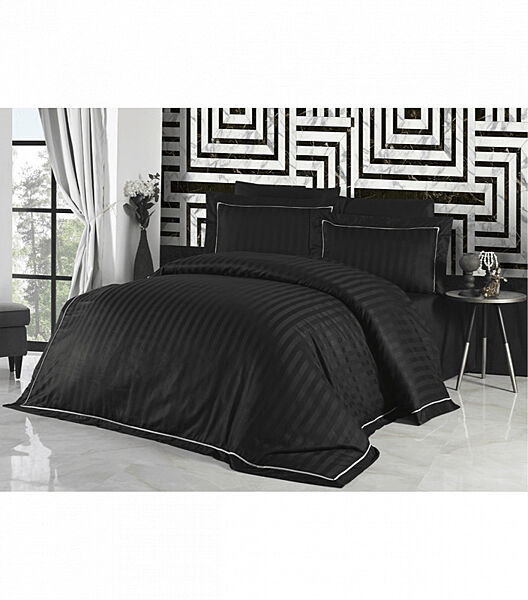 Комплект постільної білизни Deluxe Satin Dark Series First Choice