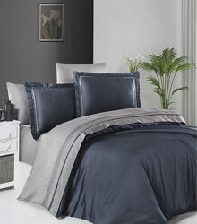 Комплект постільної білизни Deluxe Satin Dark Series First Choice