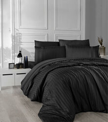 Комплект постільної білизни Deluxe Satin Dark Series First Choice