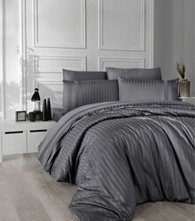 Комплект постільної білизни Deluxe Satin Dark Series First Choice