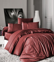Комплект постільної білизни Deluxe Satin Dark Series First Choice