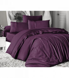 Комплект постільної білизни Deluxe Satin Dark Series First Choice