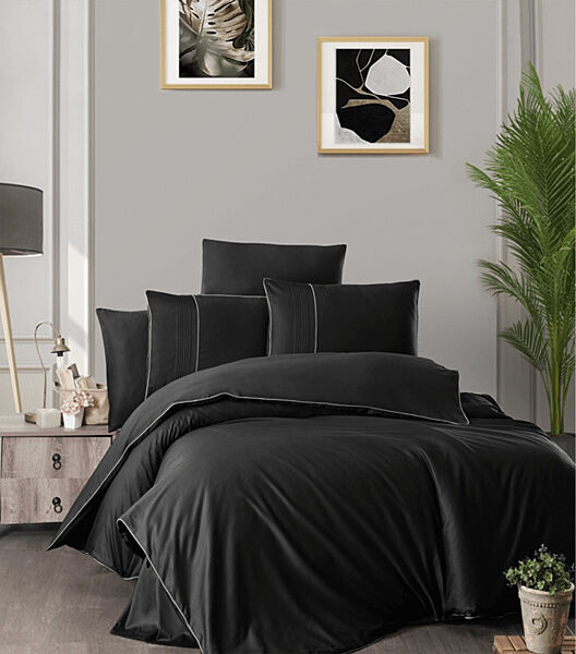 Комплект постільної білизни Deluxe Satin Dark Series First Choice