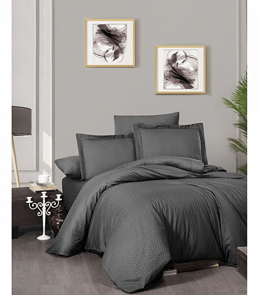 Комплект постільної білизни Deluxe Satin Dark Series First Choice