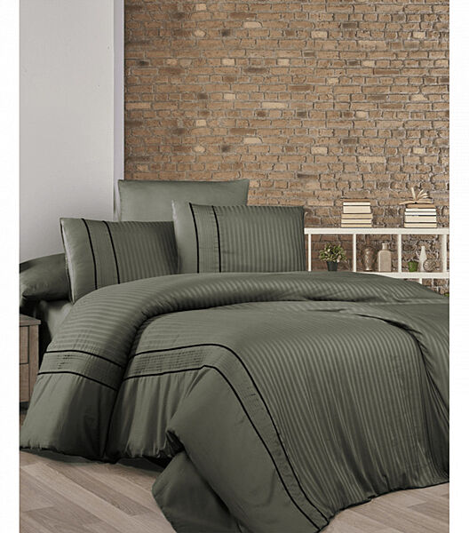 Комплект постільної білизни Deluxe Satin Dark Series First Choice