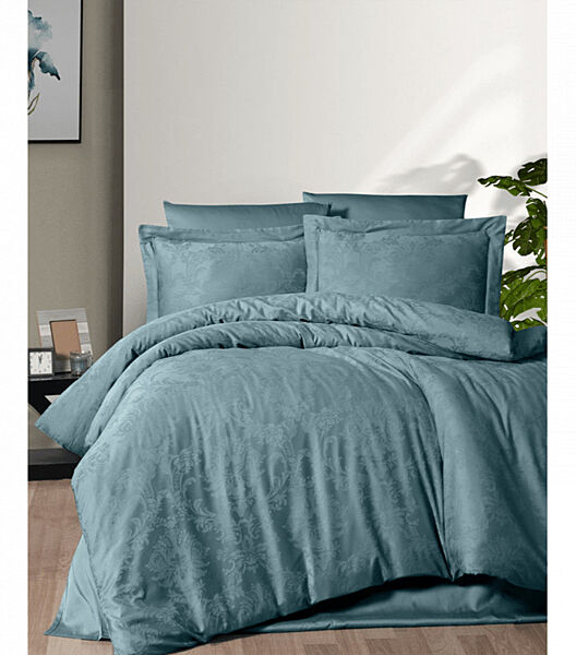 Комплект постільної білизни Jacquard Satin Dark Series First Choice