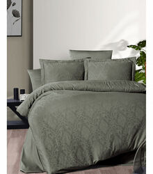 Комплект постільної білизни Jacquard Satin Dark Series First Choice