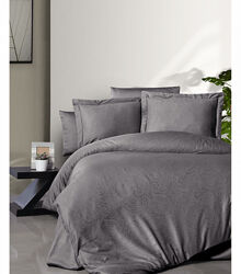 Комплект постільної білизни Jacquard Satin Dark Series First Choice