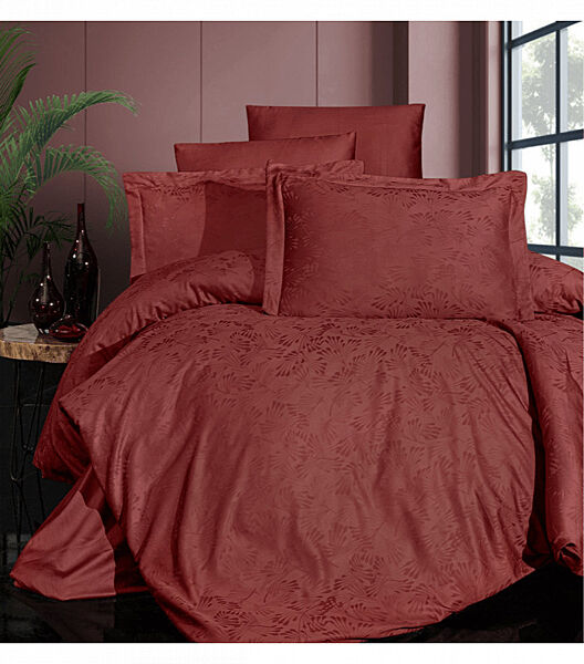 Комплект постільної білизни Jacquard Satin Dark Series First Choice