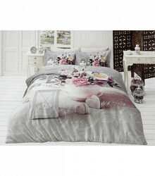 Комплект постільної білизни 3D Digital Satin Duvet Cover Set First Choice