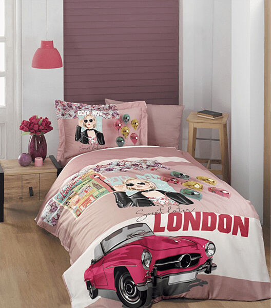 Комплект постільної білизни 3D Digital Satin Duvet Cover Set First Choice