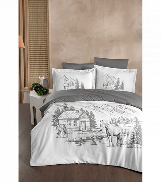 Комплект постільної білизни 3D Digital Satin Duvet Cover Set First Choice