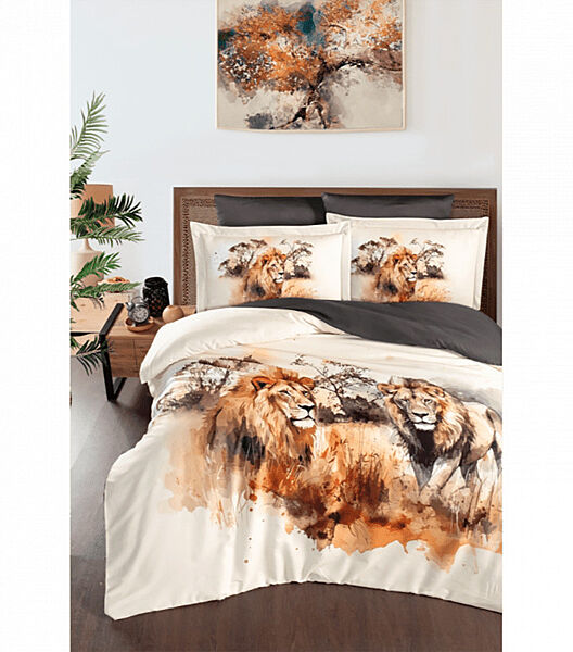 Комплект постільної білизни 3D Digital Satin Duvet Cover Set First Choice