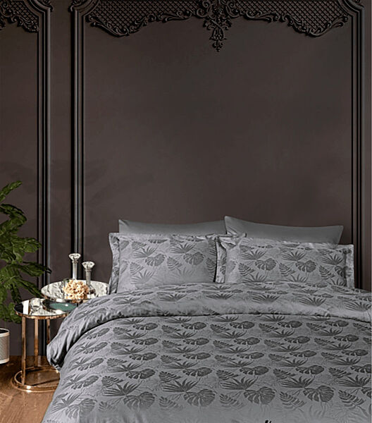 Комплект постільної білизни Jacquard Satin Dark Series First Choice