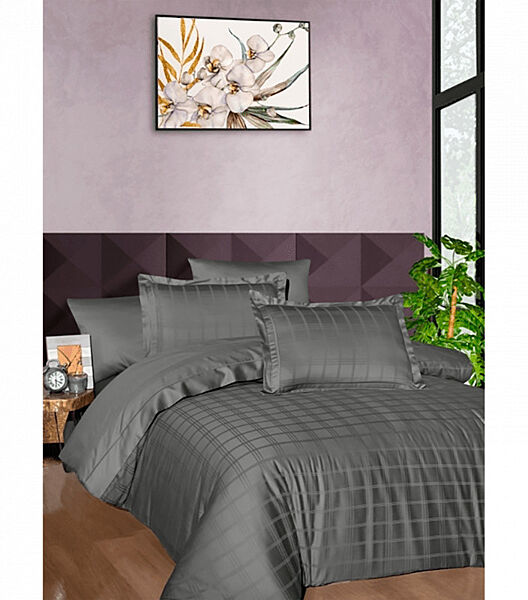 Комплект постільної білизни Deluxe Satin Dark Series First Choice