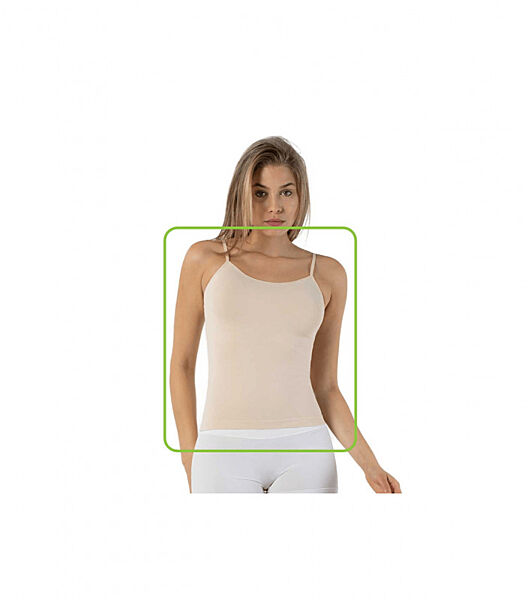 Безшовна майка на тонкихбретельках