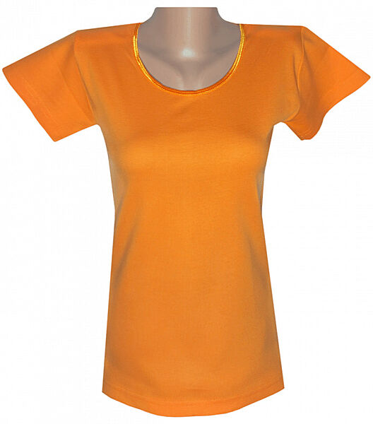 Класична футболка жіноча з коротким рукавом