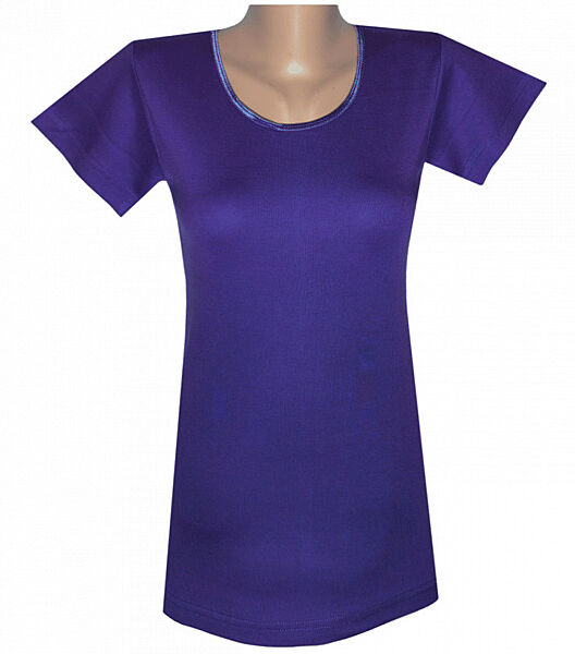 Класична футболка жіноча з коротким рукавом