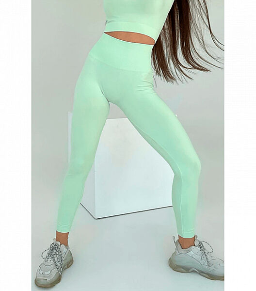 Спортивні однотонні легінси GIULIA