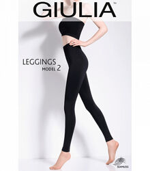 Однотонні легінси з мікрофібри