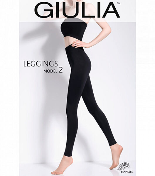 Однотонні легінси з мікрофібри