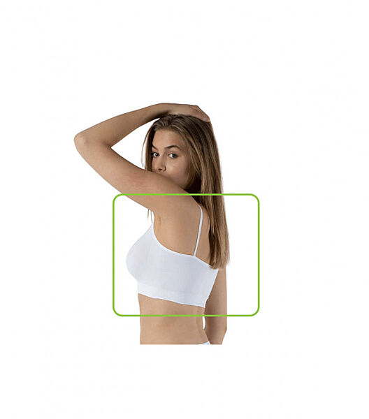 Безшовний топ на тонких бретельках