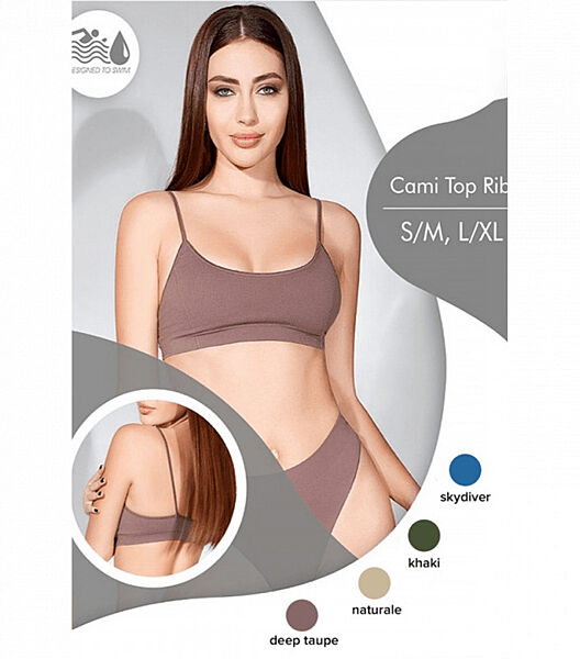 Еластичний топ в рубчик GIULIA