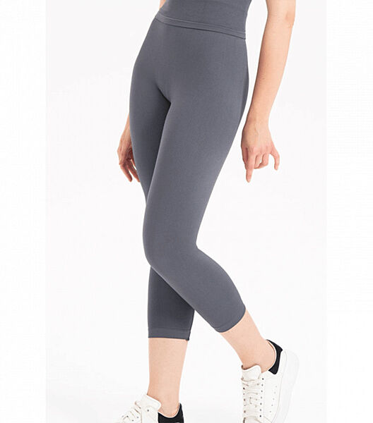 Жіночі безшовні капрі в рубчик Formeasy