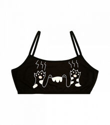 Підлітковий топ на тонких бретельках