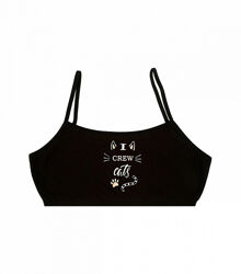 Підлітковий топ на тонких бретельках