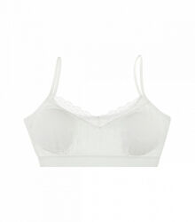 Ажурний білий топ