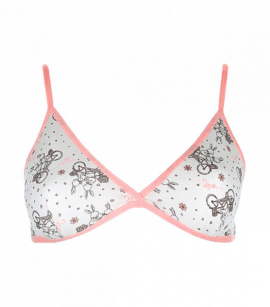 Бюстгальтер хлопковий на тонких бретелях