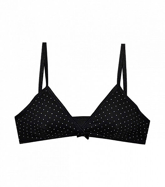 Дитячий бюстгальтер у горошок